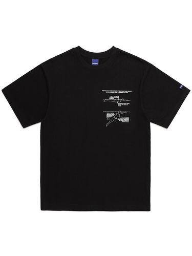 Swimming Guide T-Shirt _ Black - STAFFONLY - Modalova