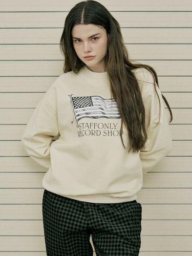 Old Glory Sweatshirt _ Cream - STAFFONLY - Modalova