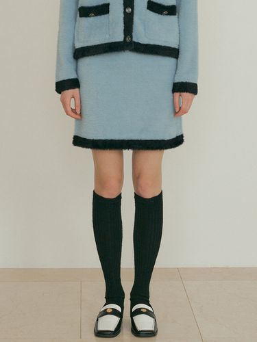 V. Cotton Candy Knit Skirt () - VERBE - Modalova