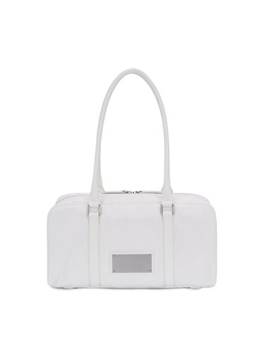 Sporty Tote Bag In White - Matin Kim - Modalova