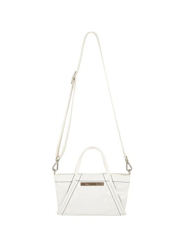 Mini Coating Tote Bag In White - Matin Kim - Modalova