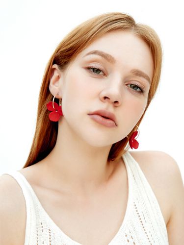 Lilly Flower Earrings - ANNAFLAIR1986 - Modalova