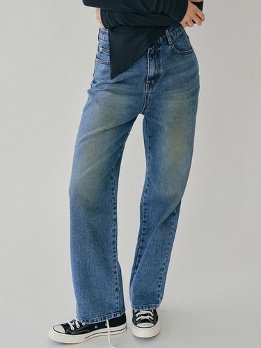 Fal Wide Fit Washing Denim Pants - REORG - Modalova