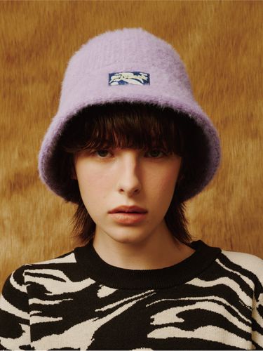 Knit hat in Violet - poesiedame - Modalova