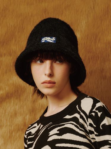 Knit hat in Black - poesiedame - Modalova