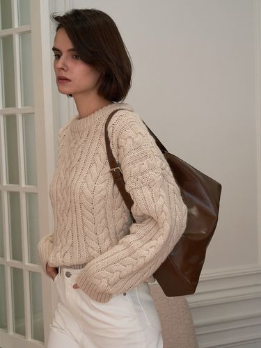 Lache Hobo Bag - (OQFH301B) - ELEGANCE PARIS - Modalova