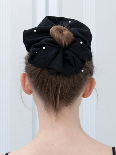 Pearl Volume Scrunchie (Black) - FANTASTIC PLANET - Modalova