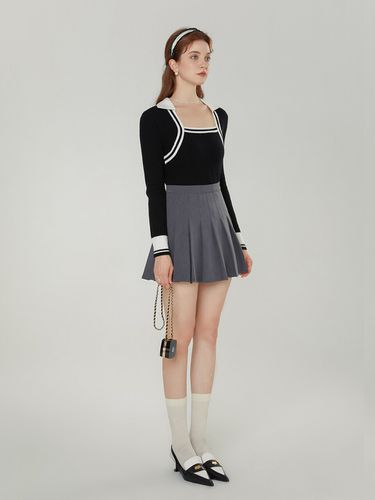 Modern Pleats Mini Skirt - Sincethen - Modalova