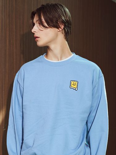 Butter Smile Sweatshirt _ Pale Blue - MISTERCHILD - Modalova