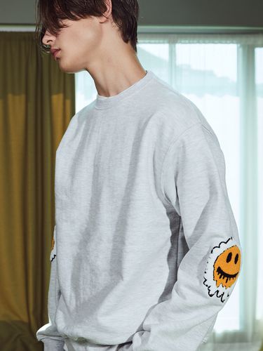 Smile Elbow Sweatshirt _ - MISTERCHILD - Modalova