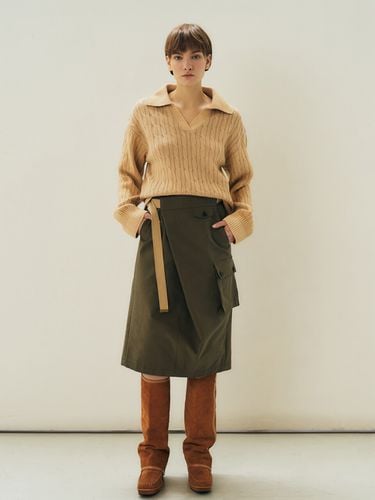 Cargo Skirt - Khaki - MAISONMARAIS - Modalova