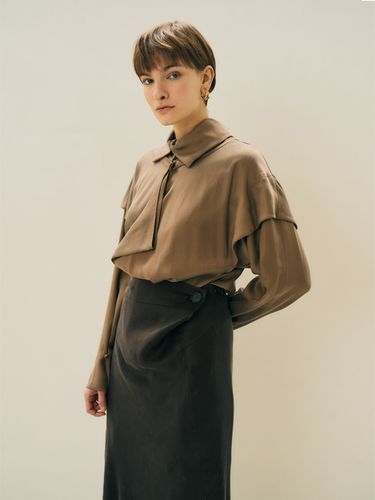 Long Shirts Dress - Coco Brown - MAISONMARAIS - Modalova