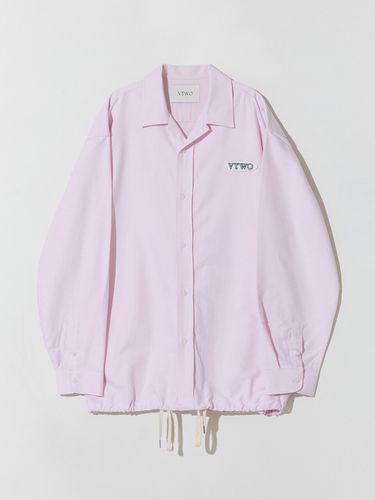 Oxford Wappen String Shirt (Pink) - V2 - Modalova