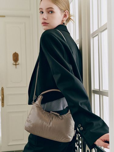 Sac De Croissant Bag - (FF2AD091-GL) - LOEUVRE - Modalova