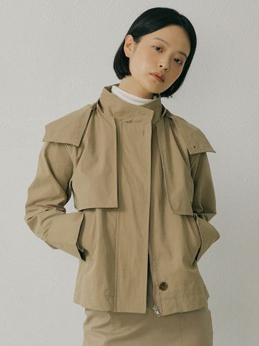 FAL Hood Short Trench Coat () - REORG - Modalova