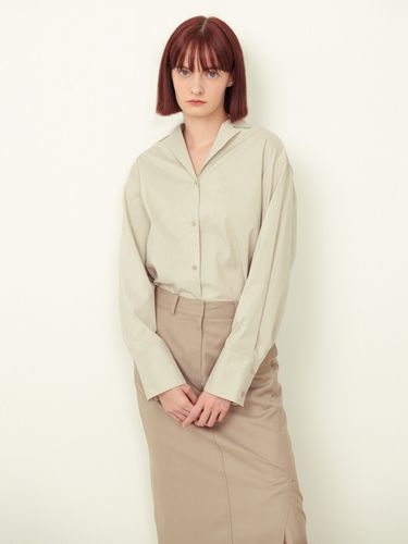 Conny Stripe Shirt _ Beige - OSTKAKA - Modalova