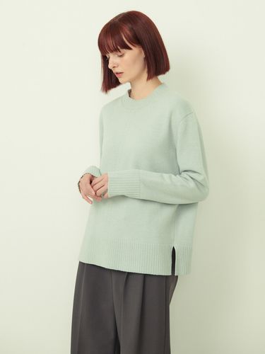 Cashmere Basic Pull Over Knit _ - OSTKAKA - Modalova