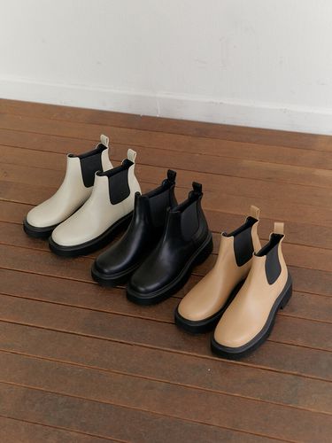 Poin Platform Ankle Boots - 3 Colors - lilyshoe - Modalova