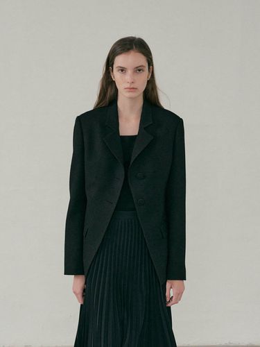 Tweed Line Blazer_Black - octette - Modalova