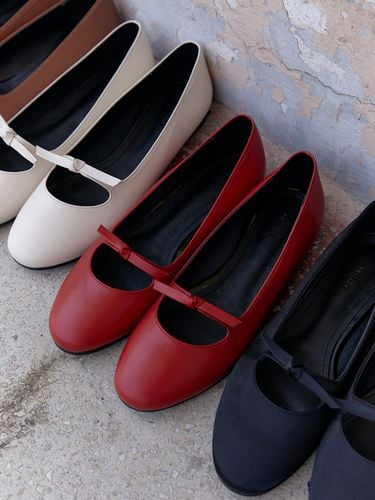 Mahti Flat Ribbon Shoes - 6 Colors - lilyshoe - Modalova