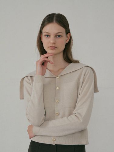 Sailor Cash Cardigan_Pistachio - octette - Modalova