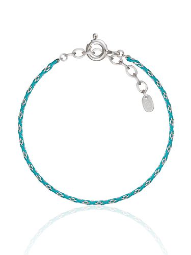 Silver Slim Silky Layered Color Bracelet #LSB04 - LUNNE - Modalova