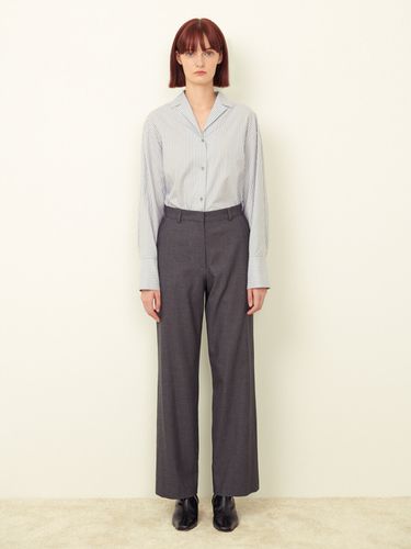 Nova Straight Pants _ Dark Grey - OSTKAKA - Modalova