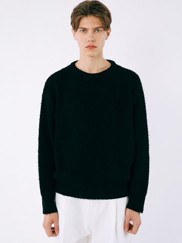 Essential Boucle Round Knit [Black] - ESN - Modalova