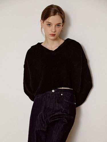 Sailor Crop Knit_Black - RE_L - Modalova