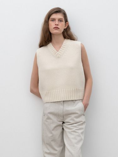 V Neck Wool Vest - RRACE - Modalova