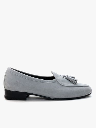 Suede Terso Tessel Loafers_Light Gray - ALL CLASSIC - Modalova