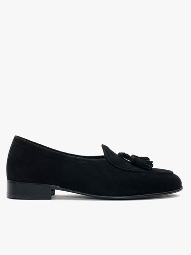 Suede Terso Tessel Loafers_Black - ALL CLASSIC - Modalova