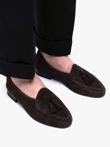 Suede Terso Tessel Loafers_Dark Brown - ALL CLASSIC - Modalova