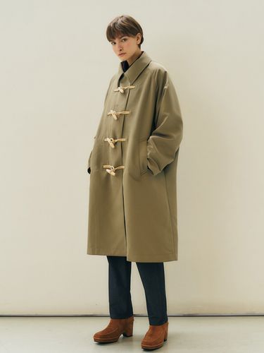 Detachable Toggle Coat - Olive - MAISONMARAIS - Modalova