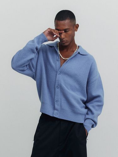 Wool Cash Collar Knit Cardigan () - Lagrange - Modalova