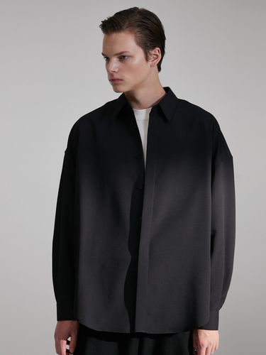 Laid Back Volume Oversize Shirt_Black - evener - Modalova