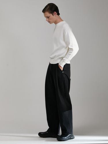 Plank Wide Denim Pants_Black - evener - Modalova