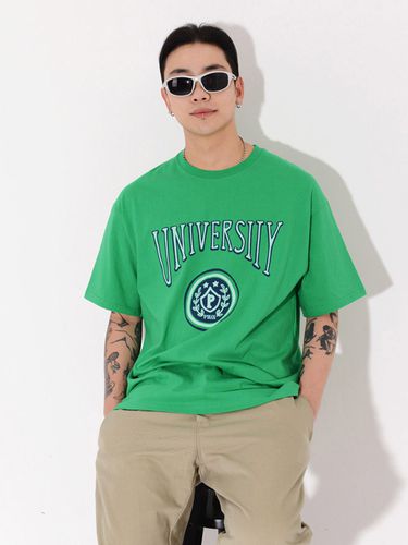 VTG University T-Shirt _ Green - PIECEMAKER - Modalova