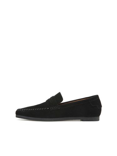 Suede Loafers - Black - MAISONMARAIS - Modalova