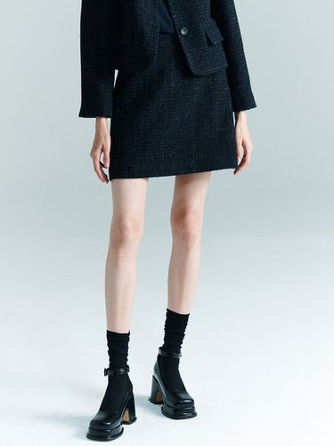 Tweed] Harris Tweed Mini Skirt - FRONTROW - Modalova