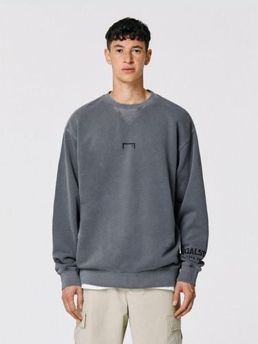 Small Logo Pigment Dyed Sweatshirt _ - GOALSTUDIO - Modalova