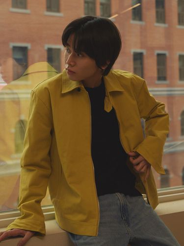 Way Cotton Blouson _ Yellow - ease - Modalova