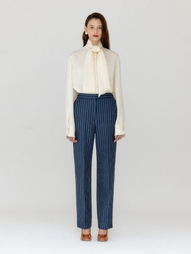 VILONA Straight Pants_Navy/ - EENK - Modalova