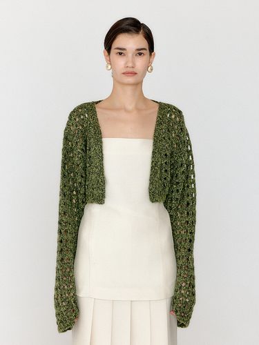 VOLERO Bolero Knit Cardigan - Khaki - EENK - Modalova