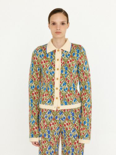 VINK Flower Pattern Knit Shirt - EENK - Modalova