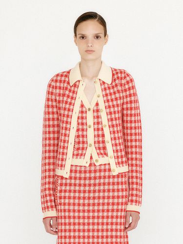 VINK Gingham Check Knit Shirt - EENK - Modalova