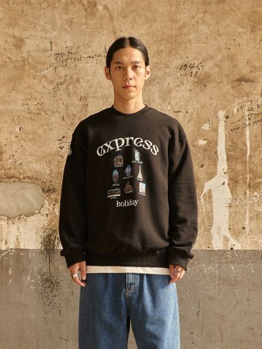 Global Citizen Sweatshirts _ Black - EXPRESS HOLIDAY - Modalova