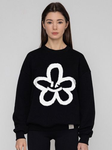 Big Smile Flower Spray Sweatshirt _ 6 Colors - GRAVER - Modalova