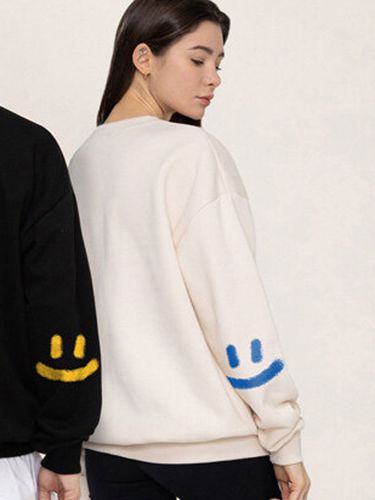 Elbow Spray Smile Drawing Sweatshirt - GRAVER - Modalova