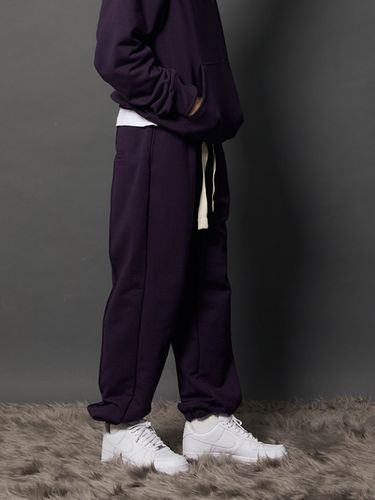 Embroidered Lounge Pants_Purple - ODD DEPARTMENT - Modalova